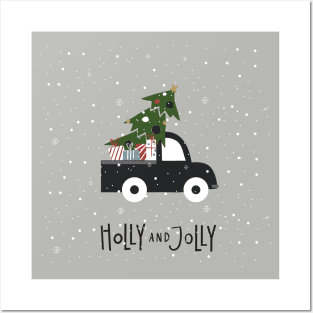 Holly and Jolly Posters and Art